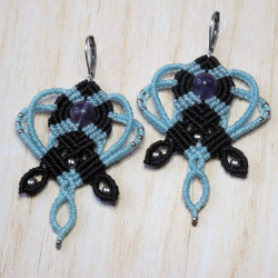 Boucles d'oreilles "Manta"