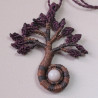 Collier pendentif "Ynyr" arbre de vie